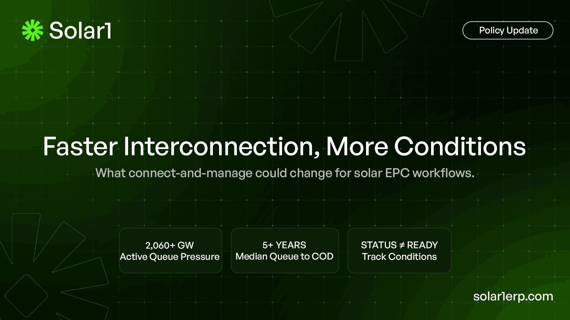 Connect-and-Manage Interconnection