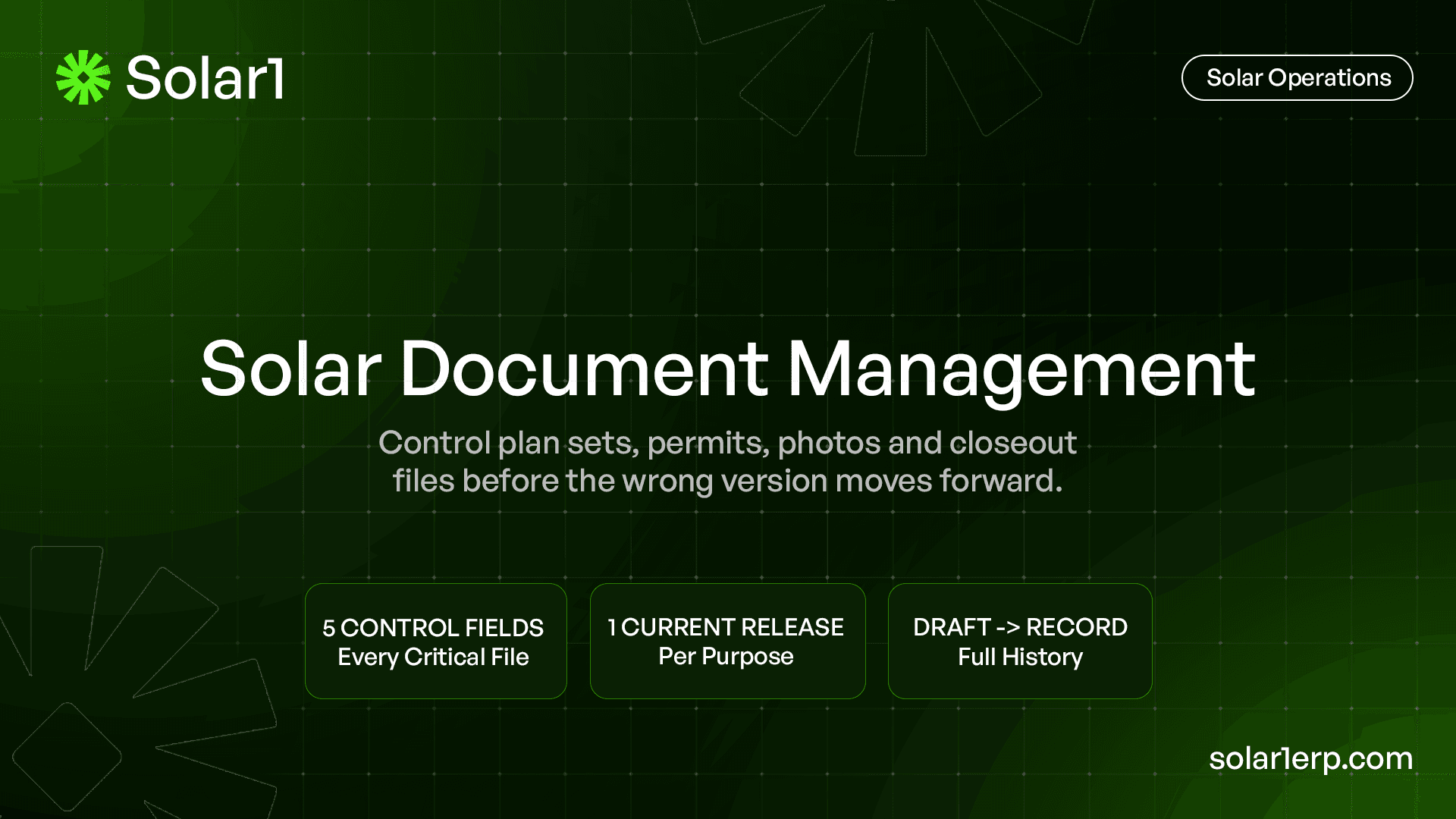 Solar Document Management